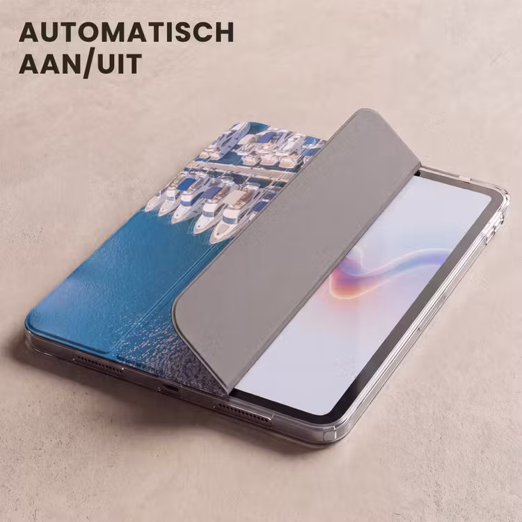 iPad hoes - Boot - Jachthaven - Water - Zomer - Blauw — 4