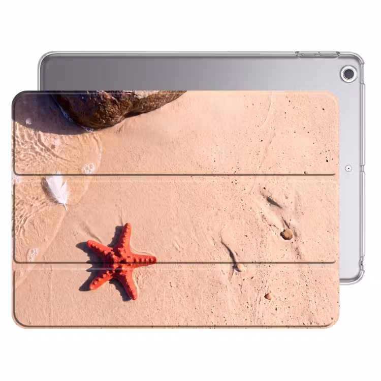 iPad hoes - Dieren - Strand - Zee - Natuur - Rood — 1