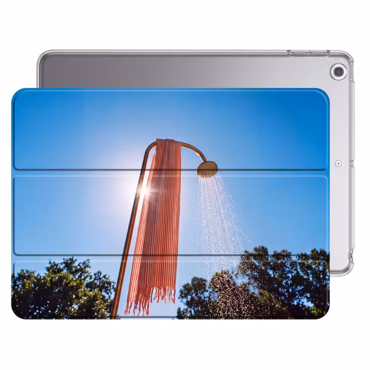 iPad hoes - Douche - Water - Zomer - Blauw — 1