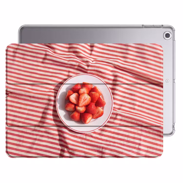 iPad hoes - Eten - Aardbeien - Fruit - Zomer - Rood — 1