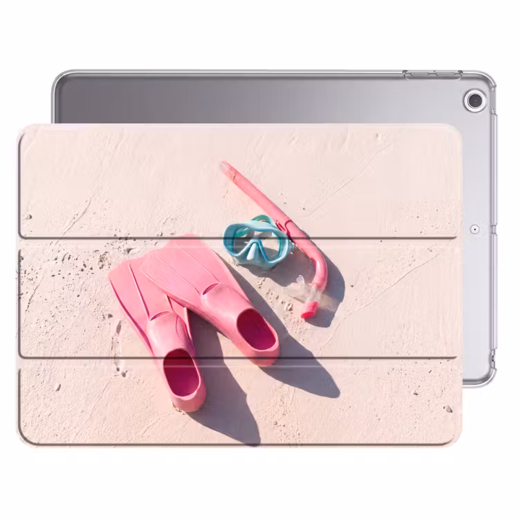 iPad hoes - Snorkelset - Strand - Zomer - Roze — 1