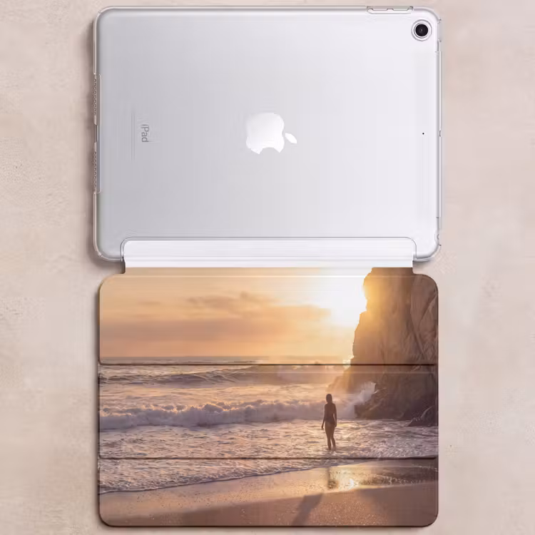 iPad hoes - Mensen - Oceaan - Zonsondergang - Kust - Goud — 6