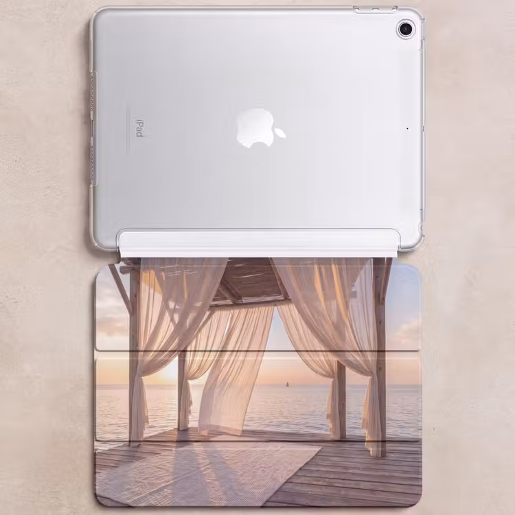 iPad hoes - Overkapping - Zee - Zonsondergang - Vakantie - Rust — 6