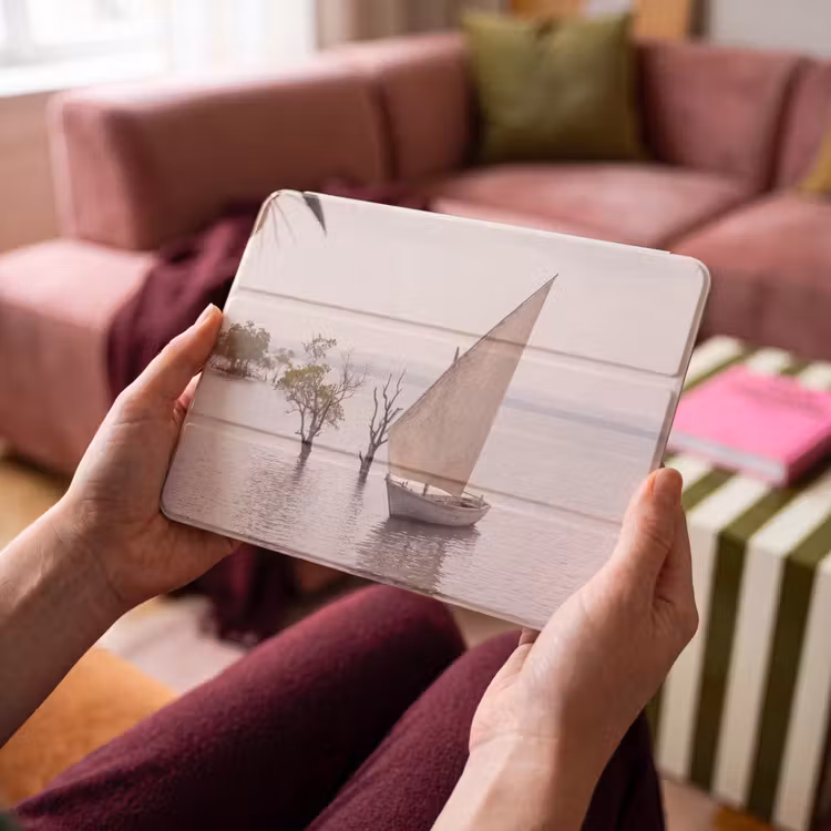 iPad hoes - Boot - Zeil - Water - Tropisch - Natuur — 3