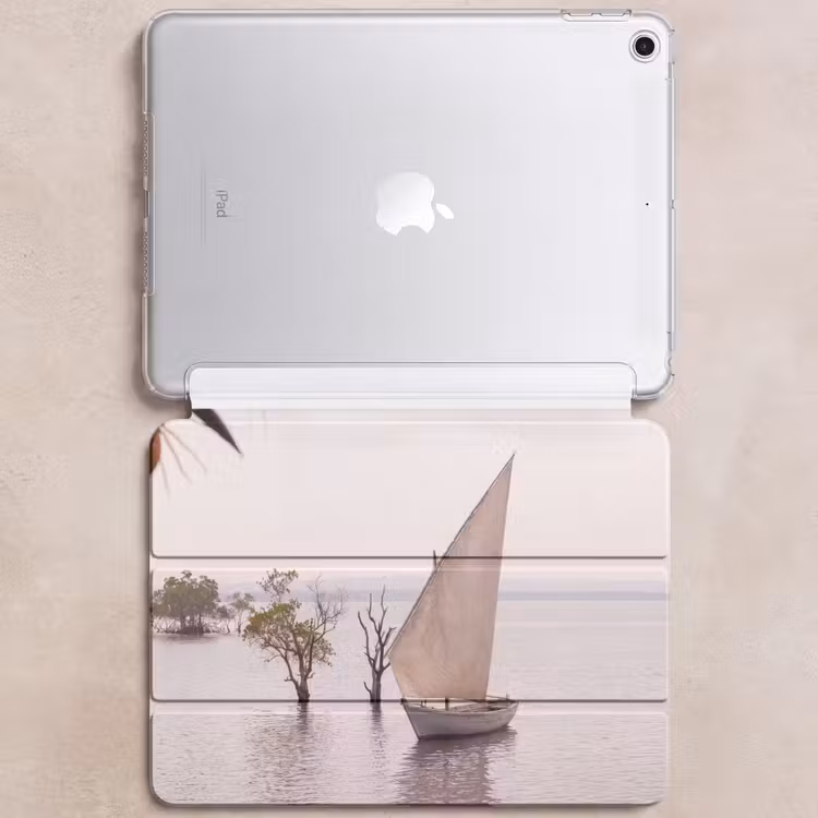 iPad hoes - Boot - Zeil - Water - Tropisch - Natuur — 6