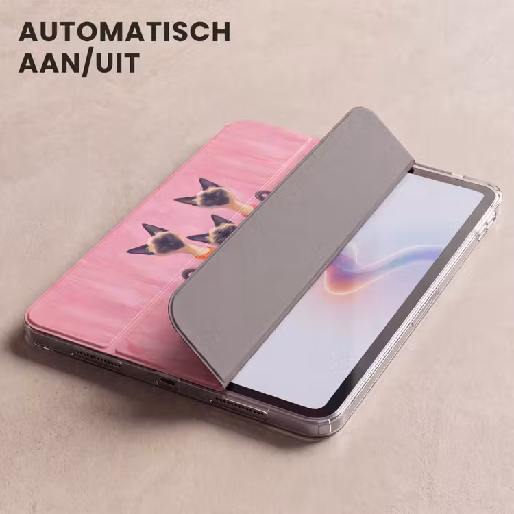 iPad hoes - Kat - Groep - Dieren - Modern - Roze — 4