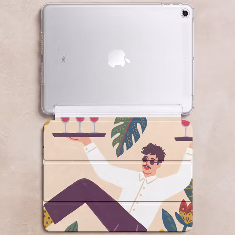 iPad hoes - Mensen - Dienblad - Eten - Modern - Kleurrijk — 6