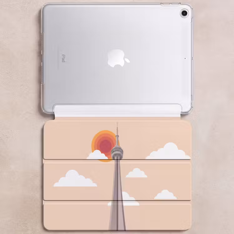 iPad hoes - Stad - Gebouw - Architectuur - Retro - Oranje — 6