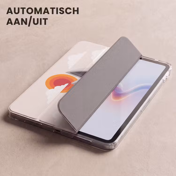 iPad hoes - Architectuur - Stadsgezicht - Modern - Grijs - Oranje — 4