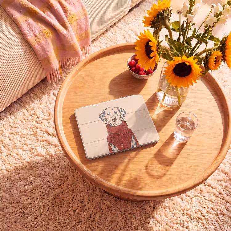 iPad hoes - Hond - Trui - Winter - Dieren - Rood — 2