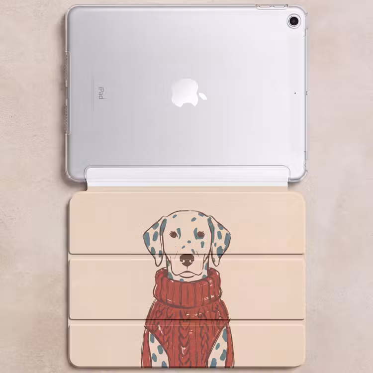 iPad hoes - Hond - Trui - Winter - Dieren - Rood — 6