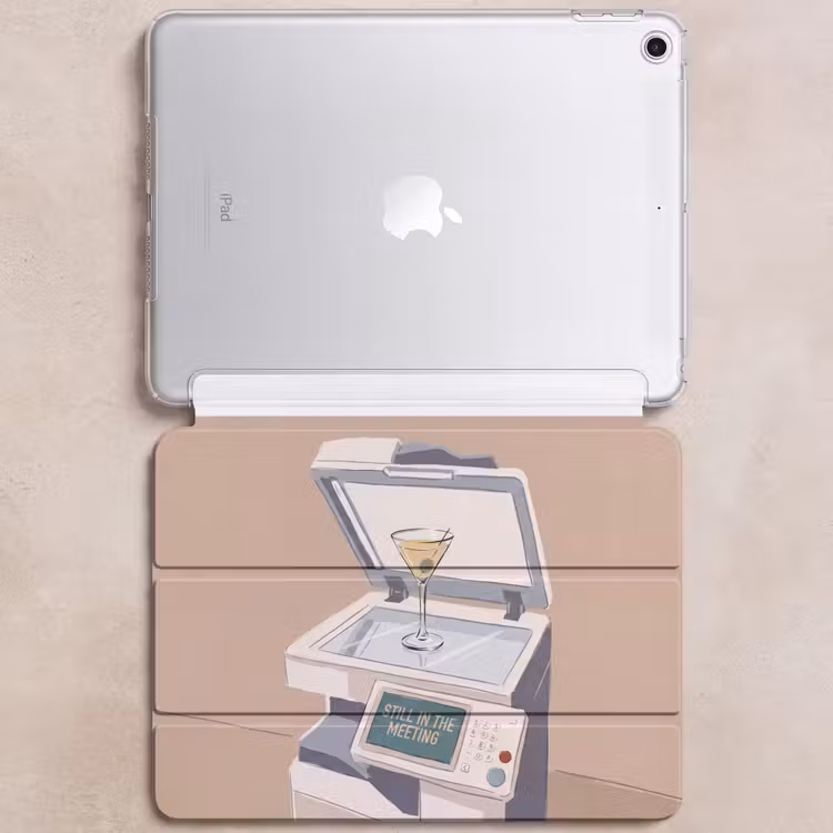 iPad hoes - Kantoor - Drank - Humor - Illustratie — 6