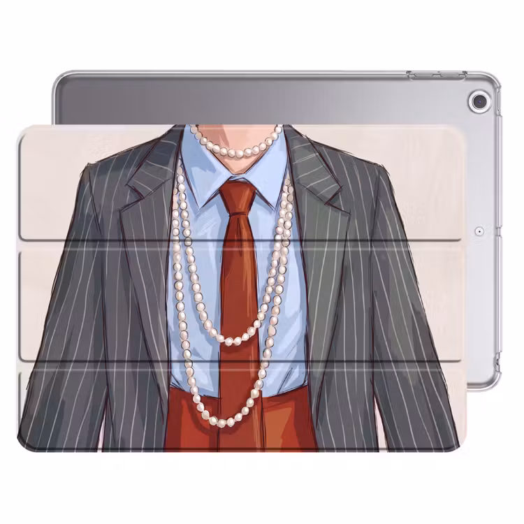iPad hoes - Kleding - Strik - Parels - Klassiek - Mode — 1