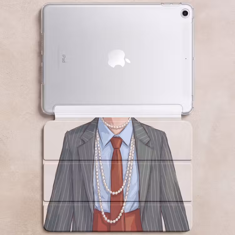 iPad hoes - Kleding - Strik - Parels - Klassiek - Mode — 6