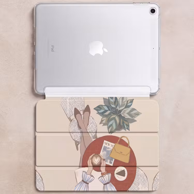 iPad hoes - Mensen - Cafe - Koffie - Stadsleven - Modern — 6