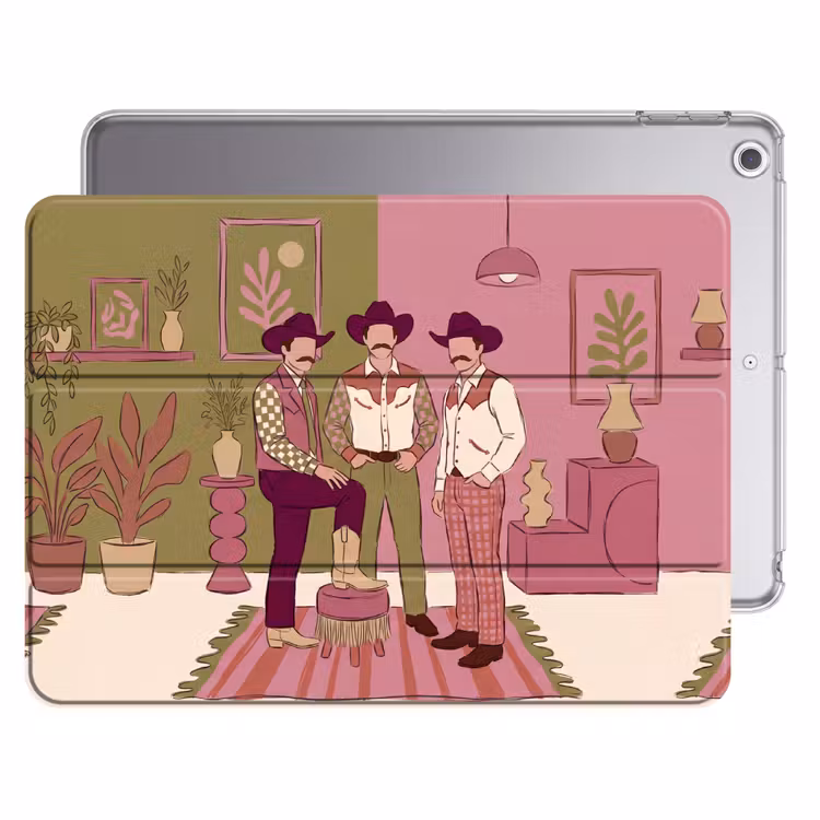iPad hoes - Mensen - Mannen - Hoeden - Retro - Interieur — 1