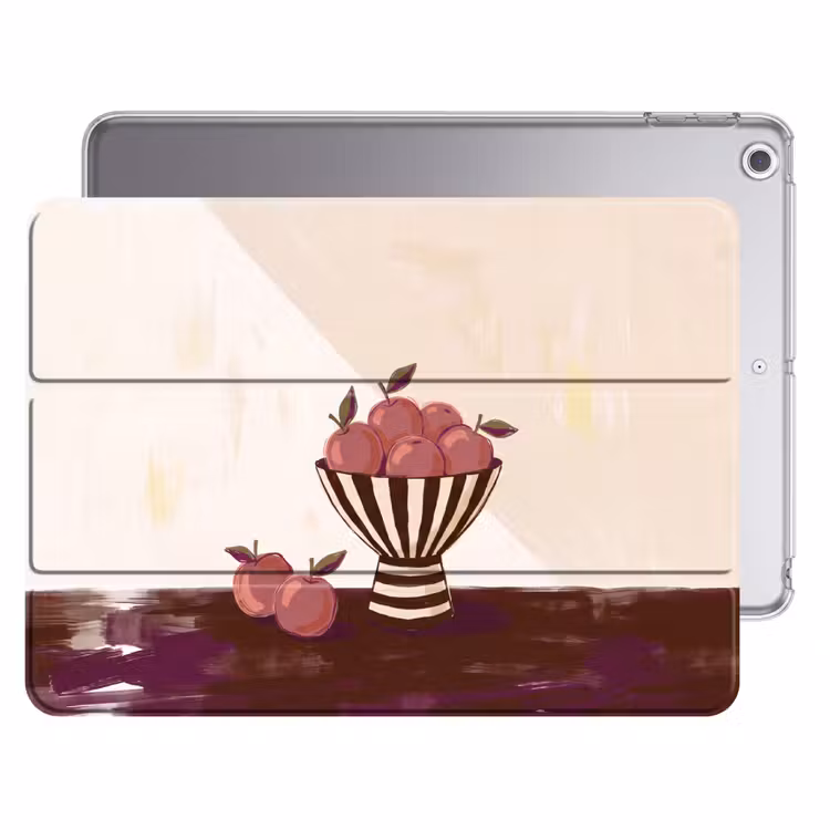 iPad hoes - Eten - Schaal - Stilleven - Modern - Rood — 1