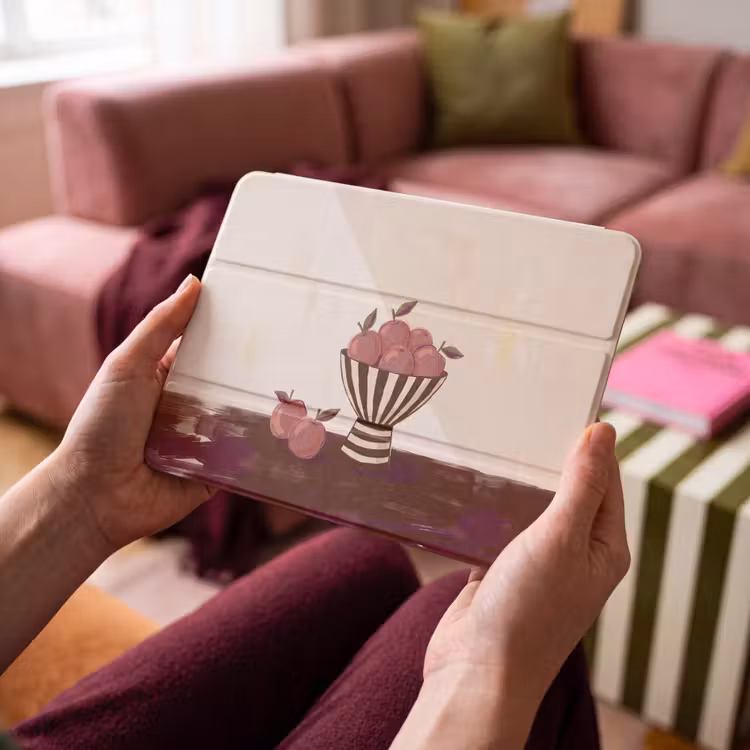 iPad hoes - Eten - Schaal - Stilleven - Modern - Rood — 3