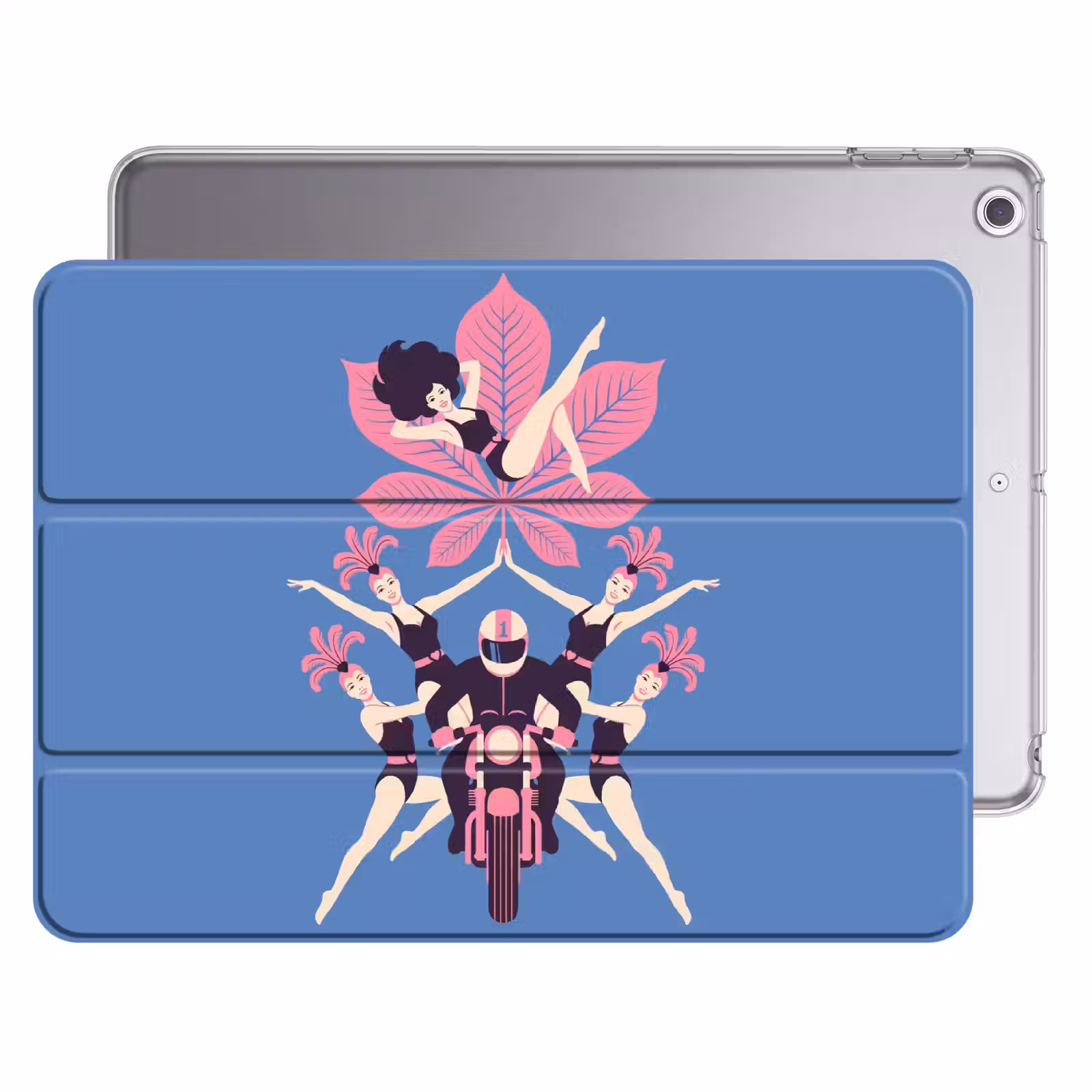 iPad hoes - Mensen - Dans - Motor - Retro - Roze — 1