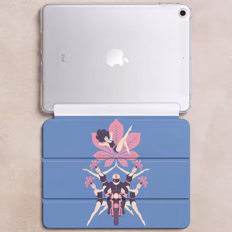 iPad hoes - Mensen - Dans - Motor - Retro - Roze — 6