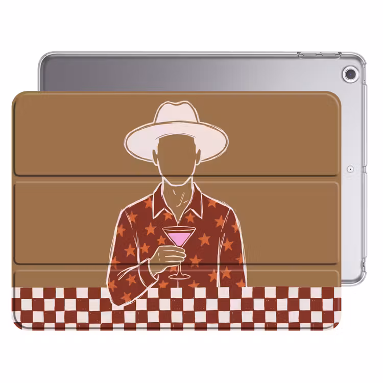 iPad hoes - Mensen - Hoed - Cocktail - Abstract - Modern — 1