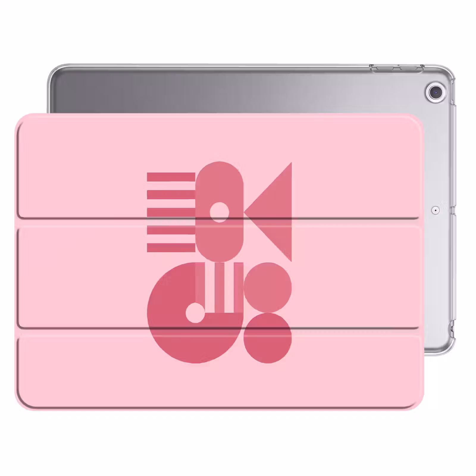 iPad hoes - Abstract - Geometrisch - Vormen - Roze — 1