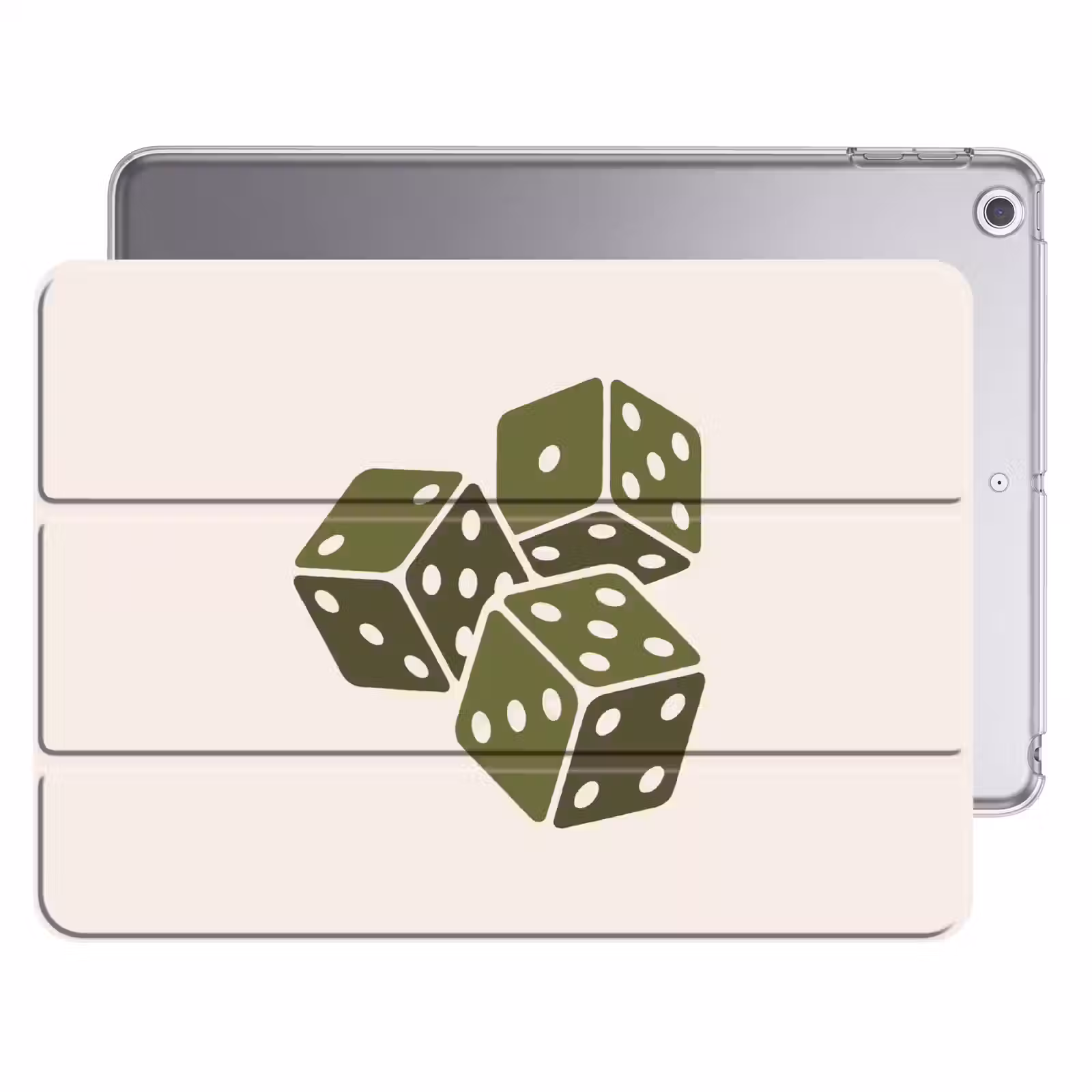 iPad hoes - Dobbelsteen - Spel - Groen - Abstract — 1