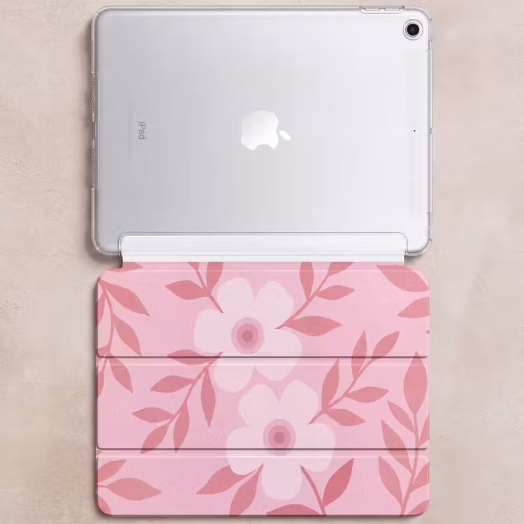 iPad hoes - Bloemen - Abstract - Modern - Roze - Natuur — 6
