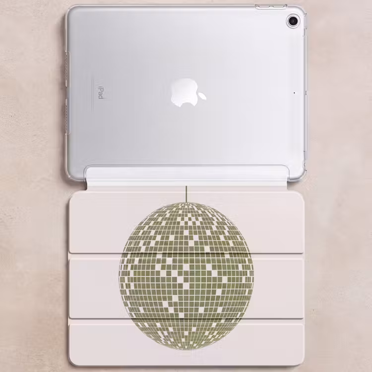 iPad hoes - Disco - Bal - Groen - Abstract - Modern — 6