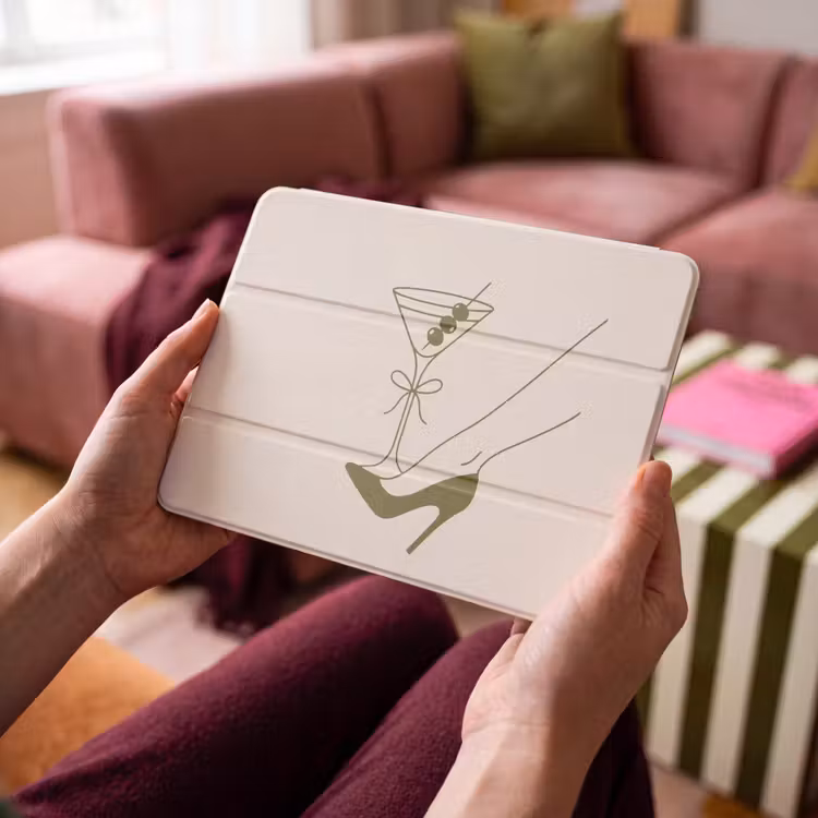 iPad hoes - Drank - Martini - Hoge hak - Mode - Groen — 3