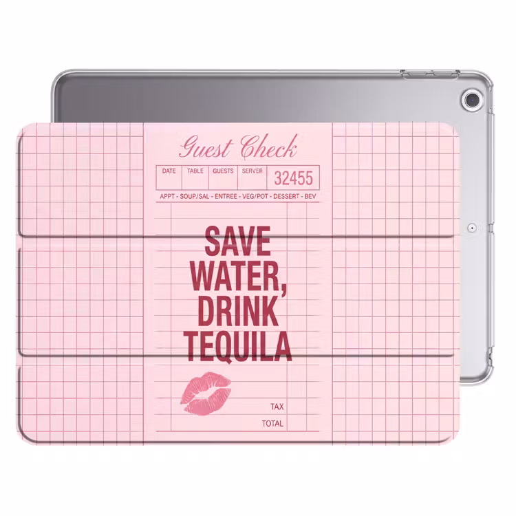 iPad hoes - Humor - Drank - Tekst - Roze — 1