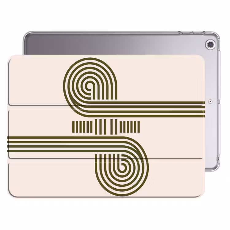 iPad hoes - Abstract - Vormen - Modern - Groen — 1