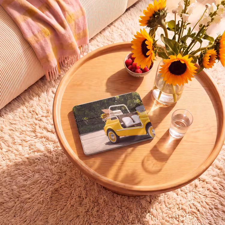 iPad hoes - Auto - Picknick - Zomer - Geel — 2