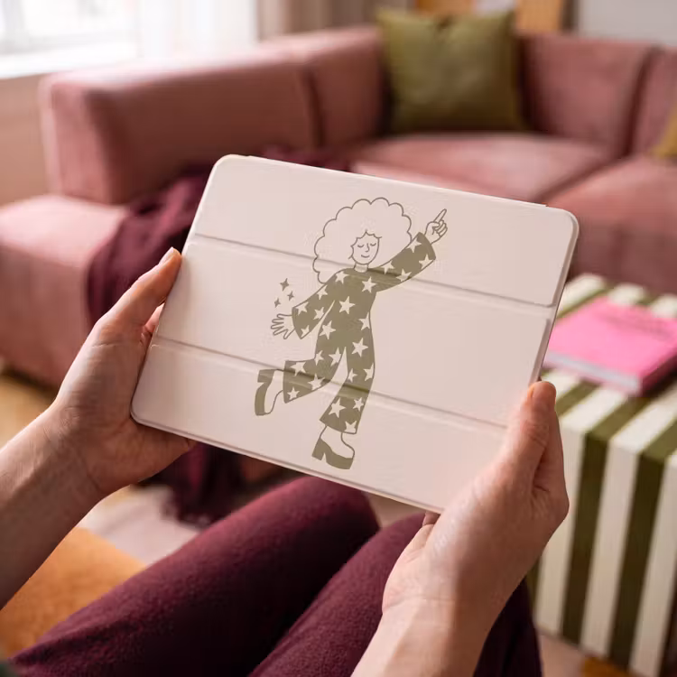 iPad hoes - Mensen - Dansend - Feest - Vintage - Groen — 3