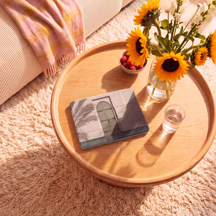 iPad hoes - Deur - Hout - Architectuur - Groen - Rustiek — 2