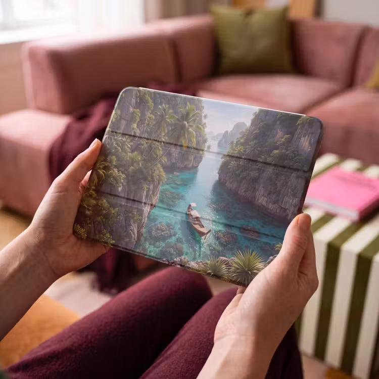 iPad hoes - Eiland - Tropisch - Water - Palmbomen - Natuur — 3