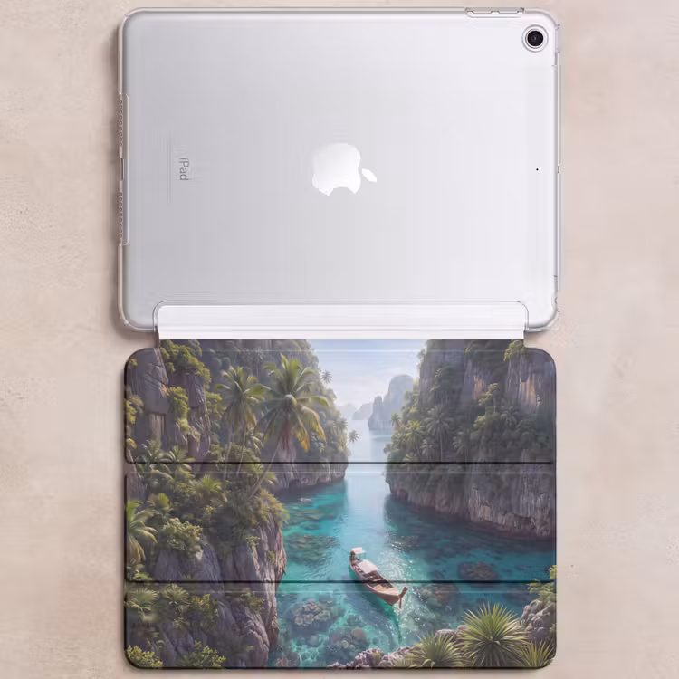 iPad hoes - Eiland - Tropisch - Water - Palmbomen - Natuur — 6