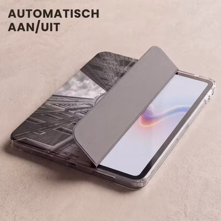 iPad hoes - Boot - Waterweg - Stad - Zwart-wit - Architectuur — 4