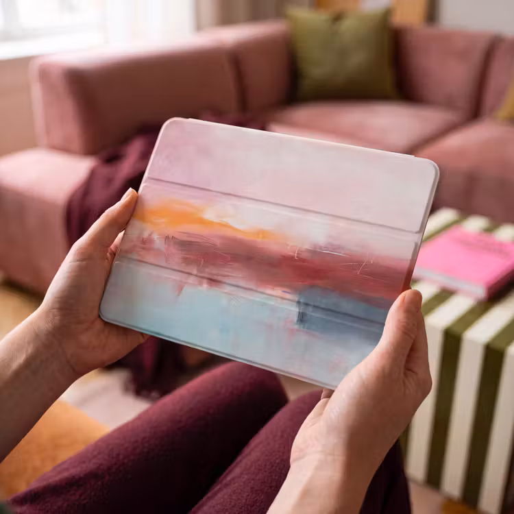 iPad hoes - Abstract - Kleuren - Modern - Kunst - Roze — 3