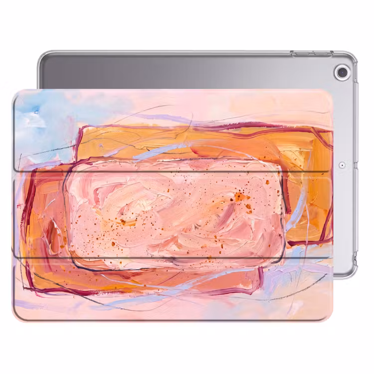 iPad hoes - Abstract - Vormen - Modern - Roze — 1