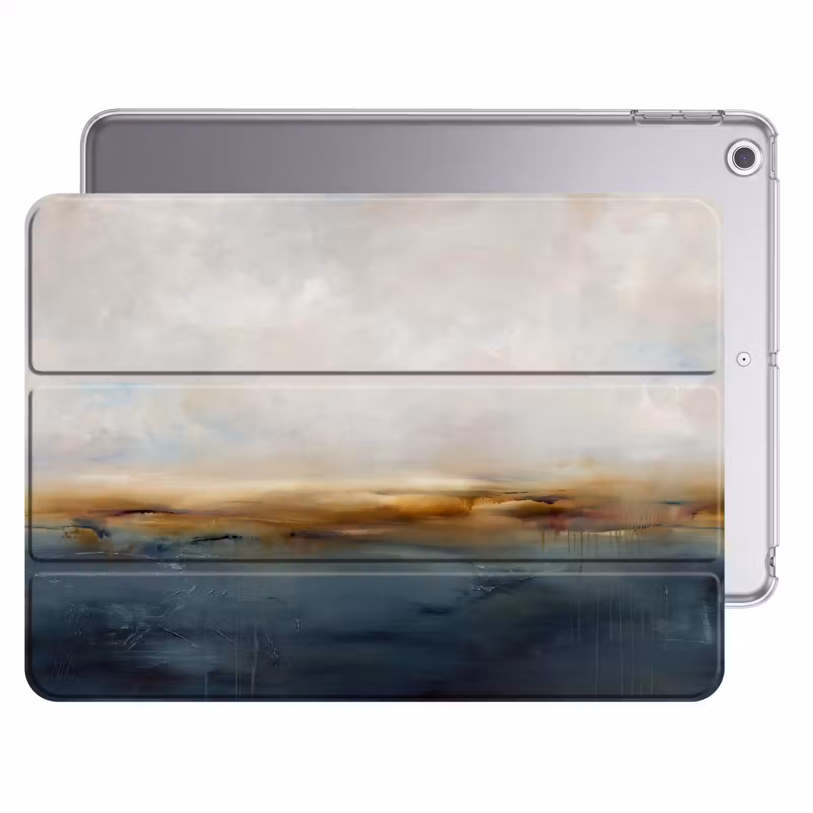 iPad hoes - Abstract - Horizon - Water - Modern - Beige — 1