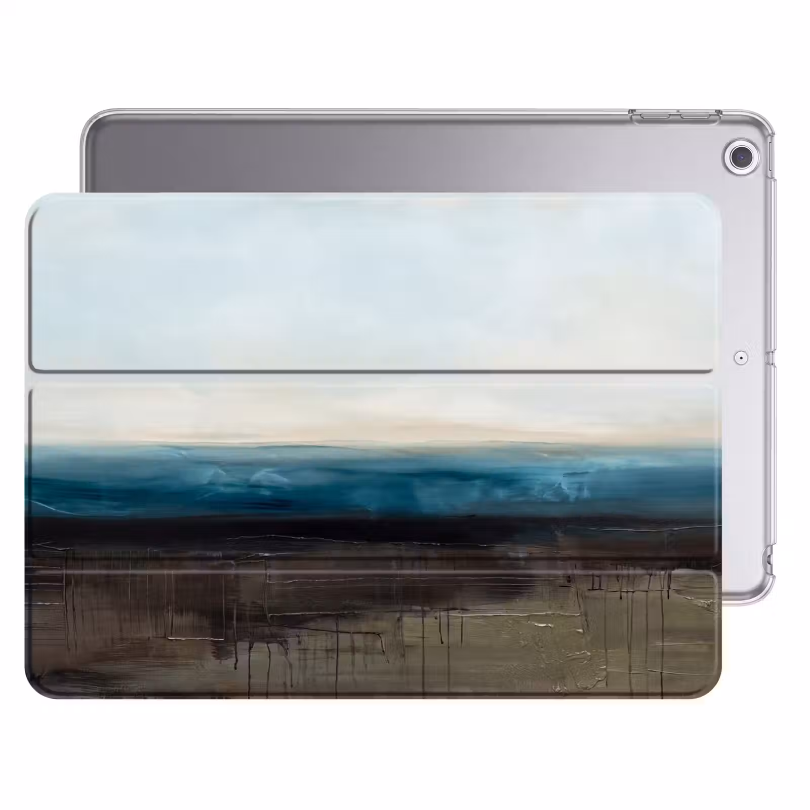 iPad hoes - Abstract - Landschap - Horizon - Blauw - Modern — 1