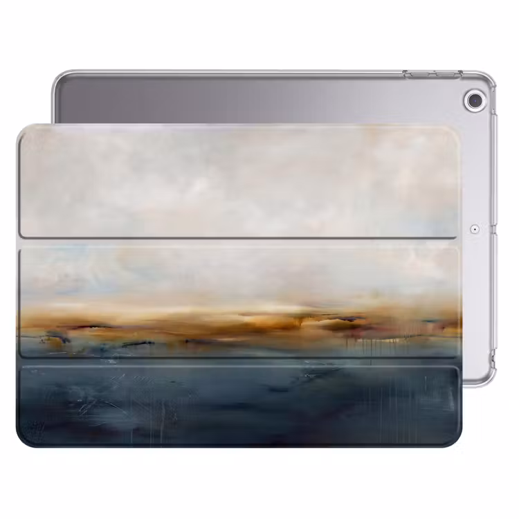 iPad hoes - Abstract - Horizon - Water - Modern - Beige — 1