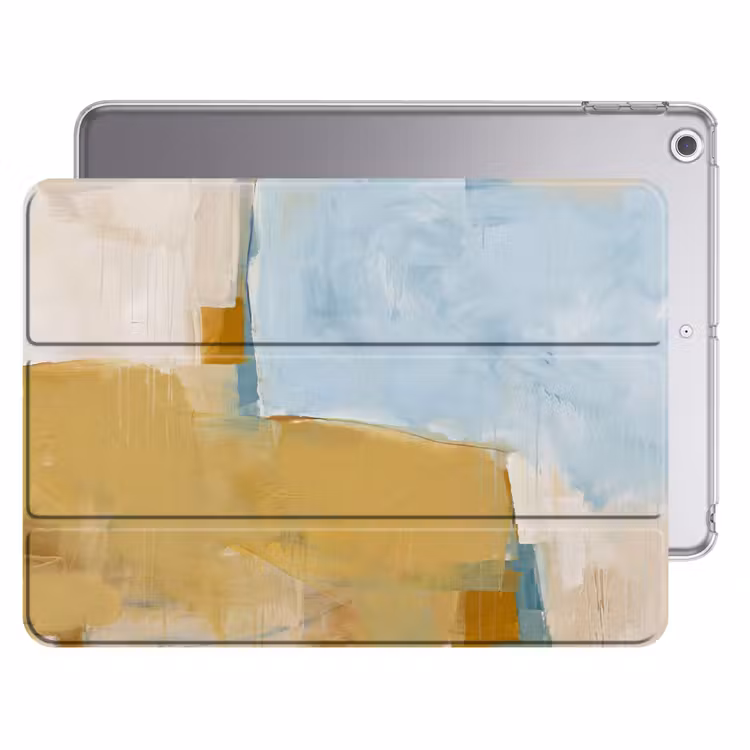 iPad hoes - Abstract - Kleuren - Kunst - Modern - Blauw — 1