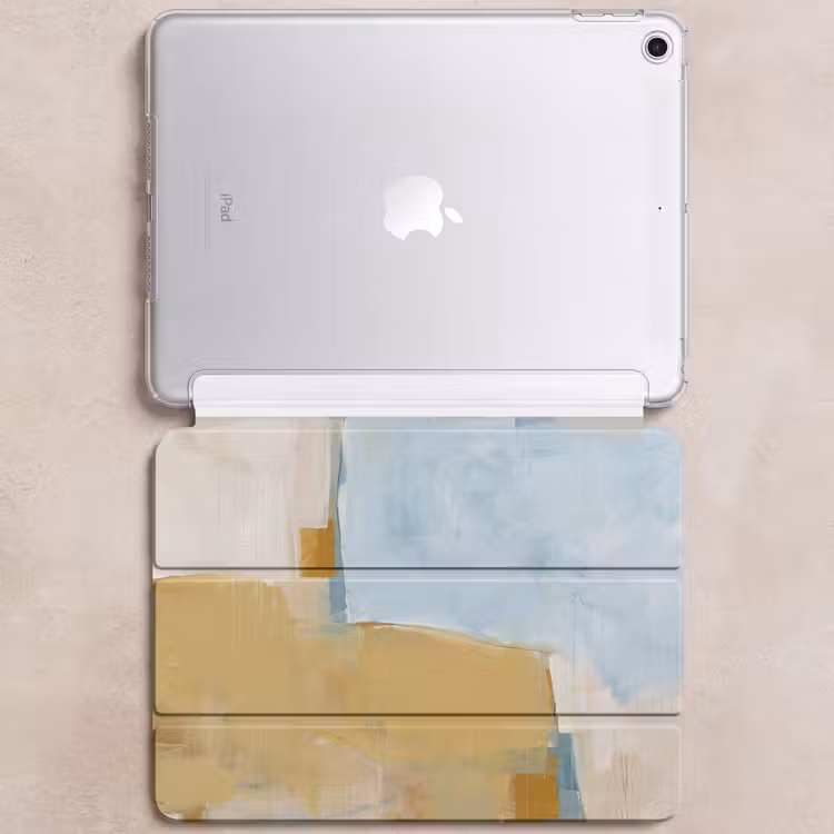 iPad hoes - Abstract - Kleuren - Kunst - Modern - Blauw — 6