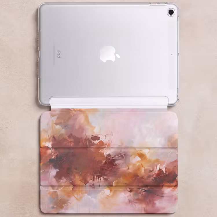 iPad hoes - Abstract - Kleurrijk - Kunst - Modern - Roze-Rood — 6
