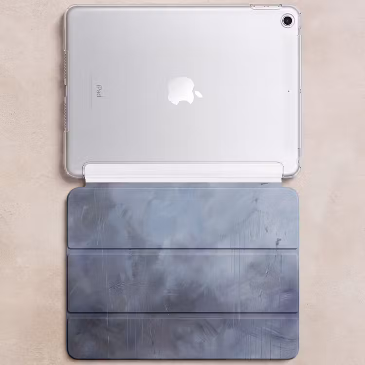 iPad hoes - Abstract - Kwaststreken - Modern - Kunst - Grijs — 6