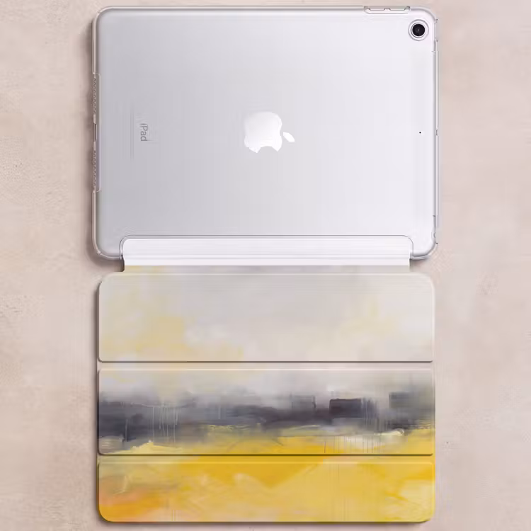 iPad hoes - Abstract - Landschap - Modern - Geel — 6