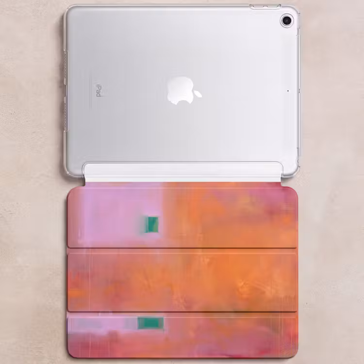 iPad hoes - Abstract - Vlakken - Kunst - Modern - Oranje — 6