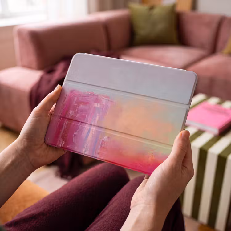 iPad hoes - Abstract - Kleuren - Modern - Roze — 3
